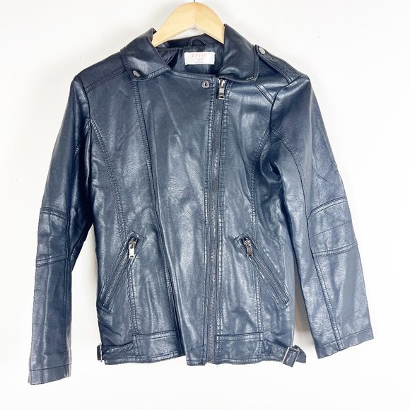 LJYH Jackets & Blazers - 2/$30 LJYH Leather Jacket Size Youth 13/14